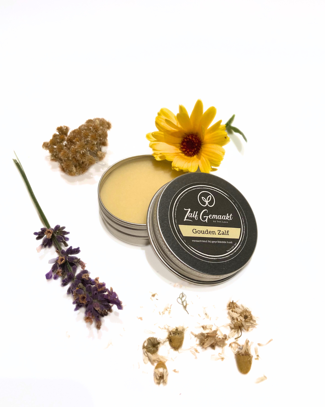 Natuurlijke zalf, calendula zalf,